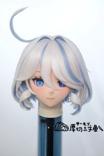 Salmon Kigurumi Genshin Impact Furina Lovely Cosplay Mask